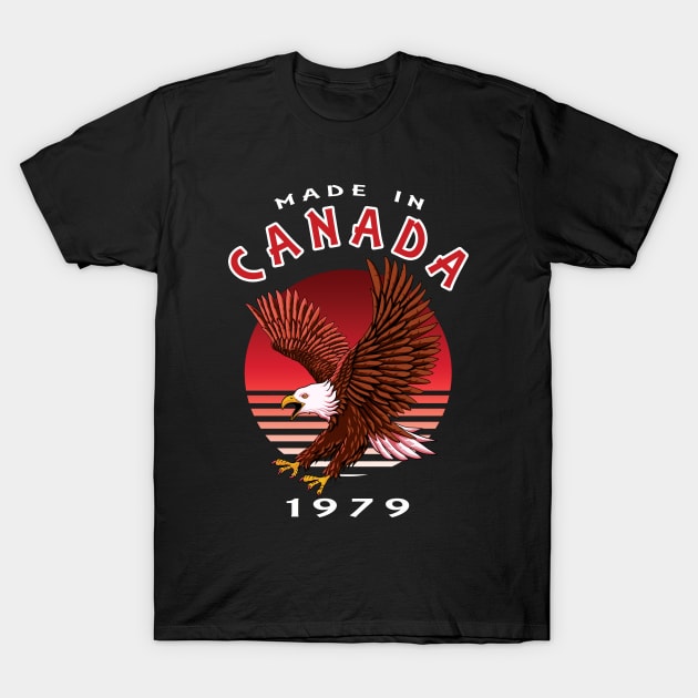 Flying Eagle - Made In Canada 1979 T-Shirt by TMBTM